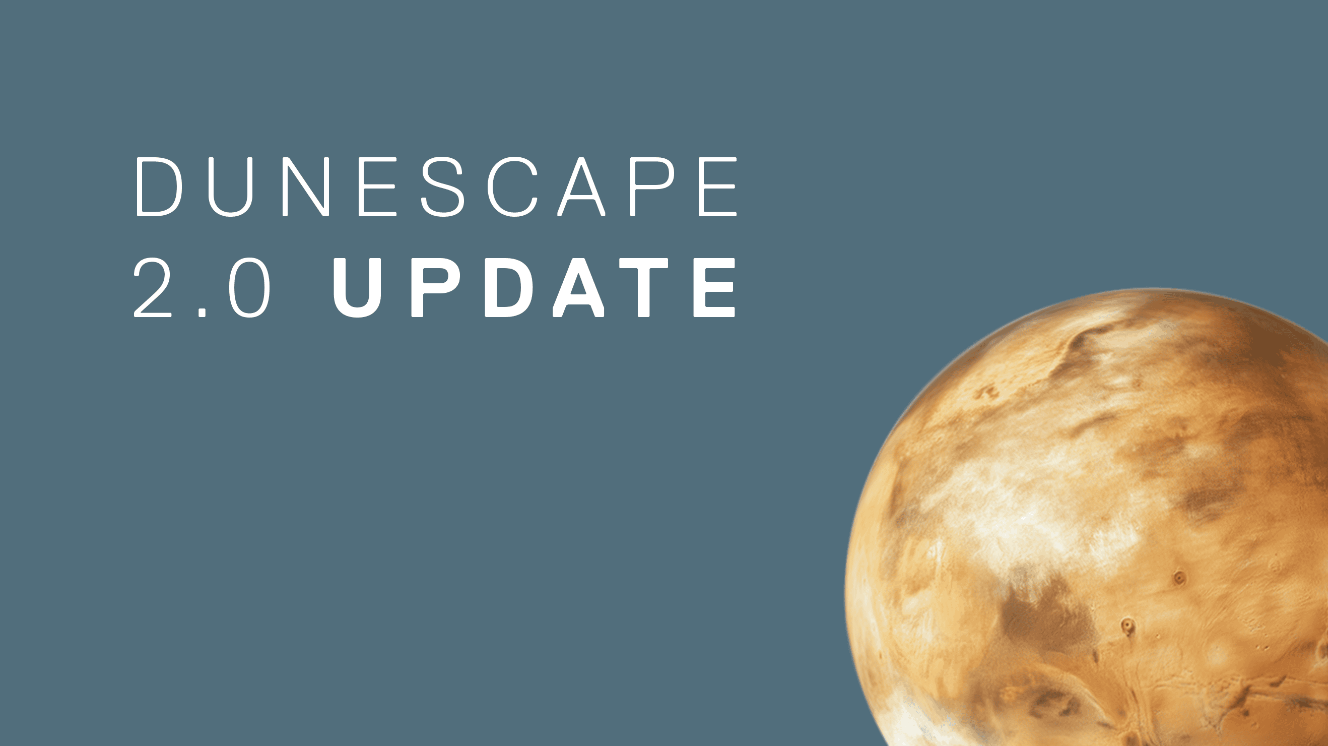 Dunescape UDS 2.0