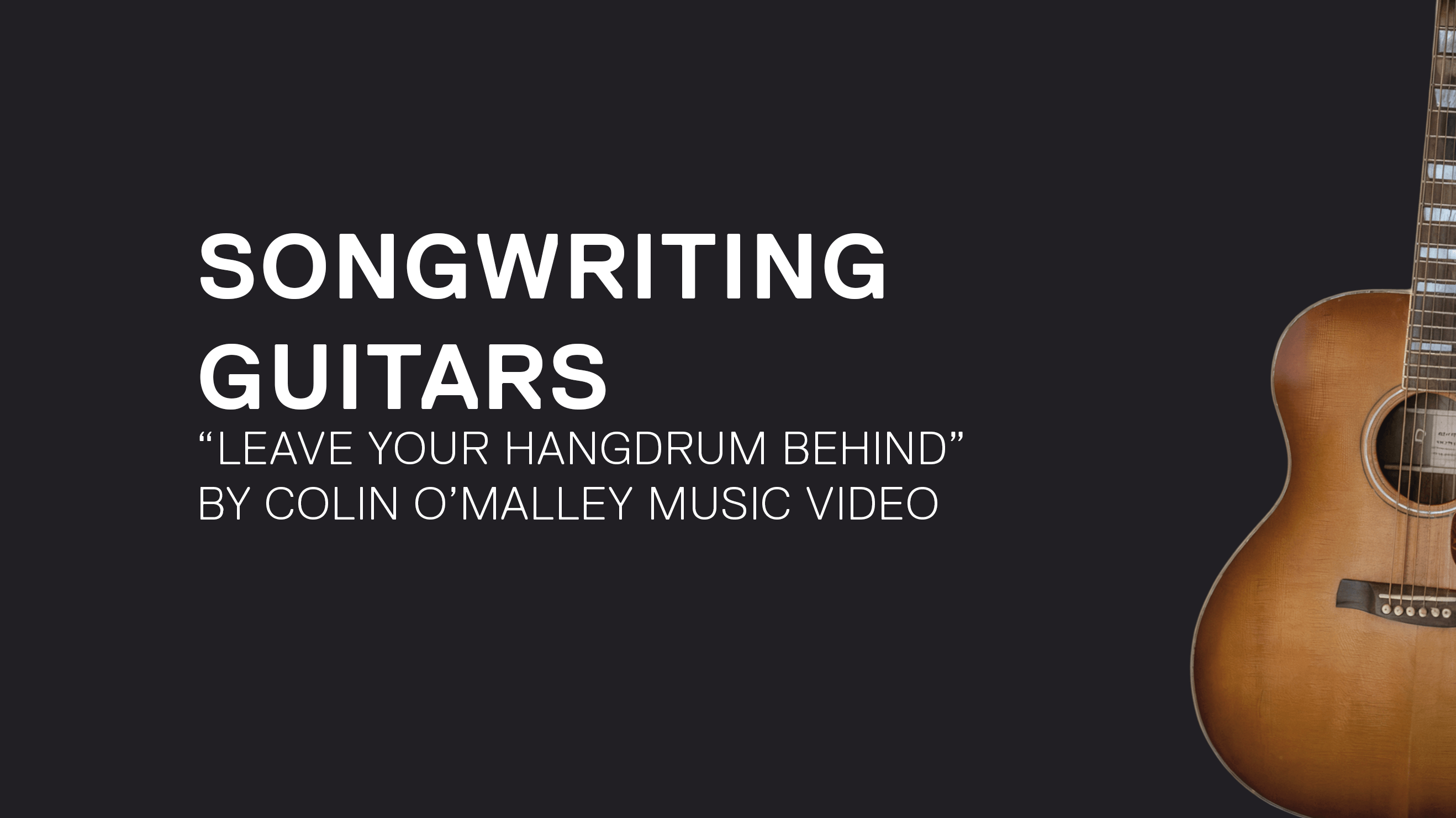 Songwriting Guitars