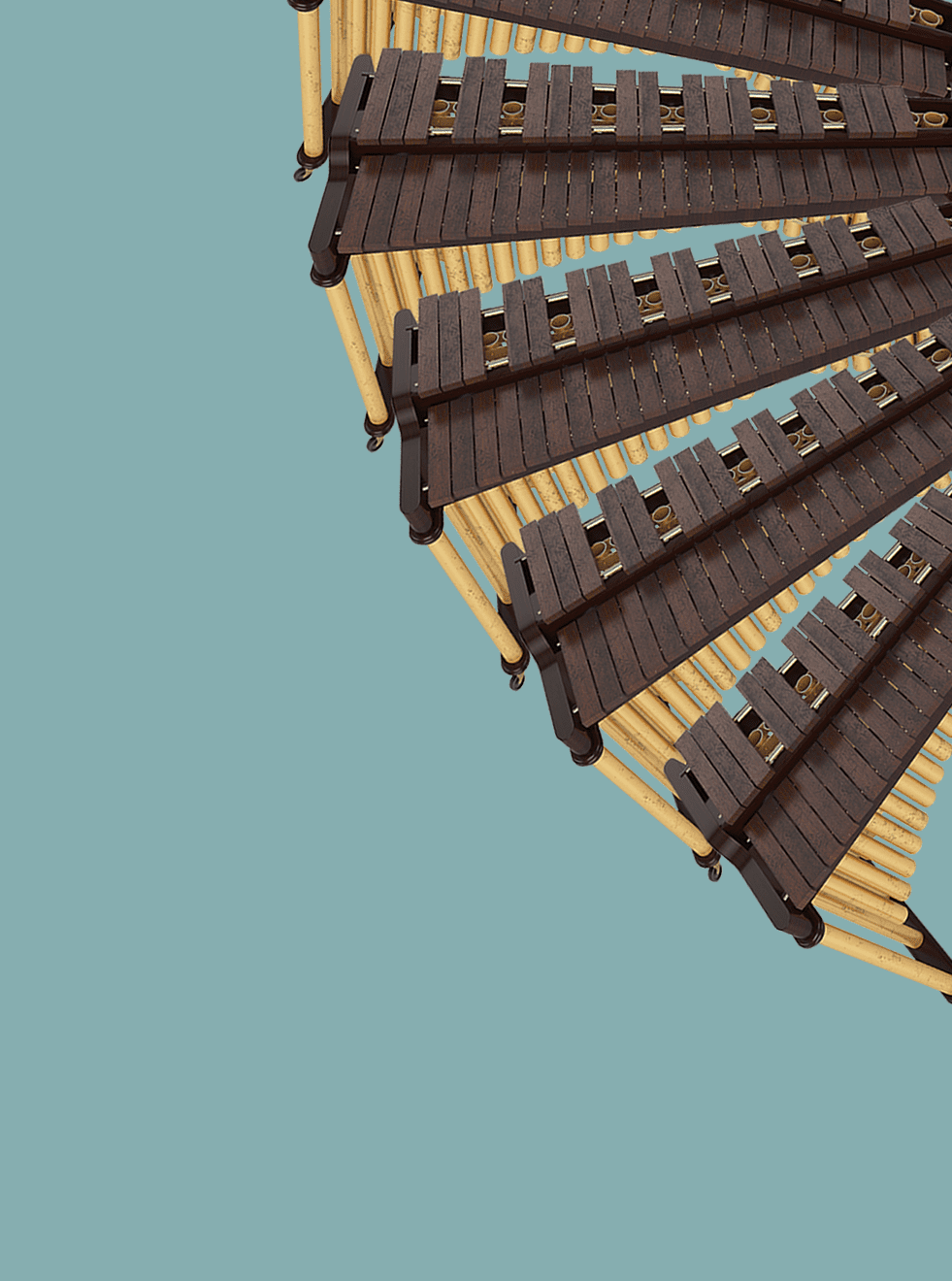 Vertical xylophone best sale