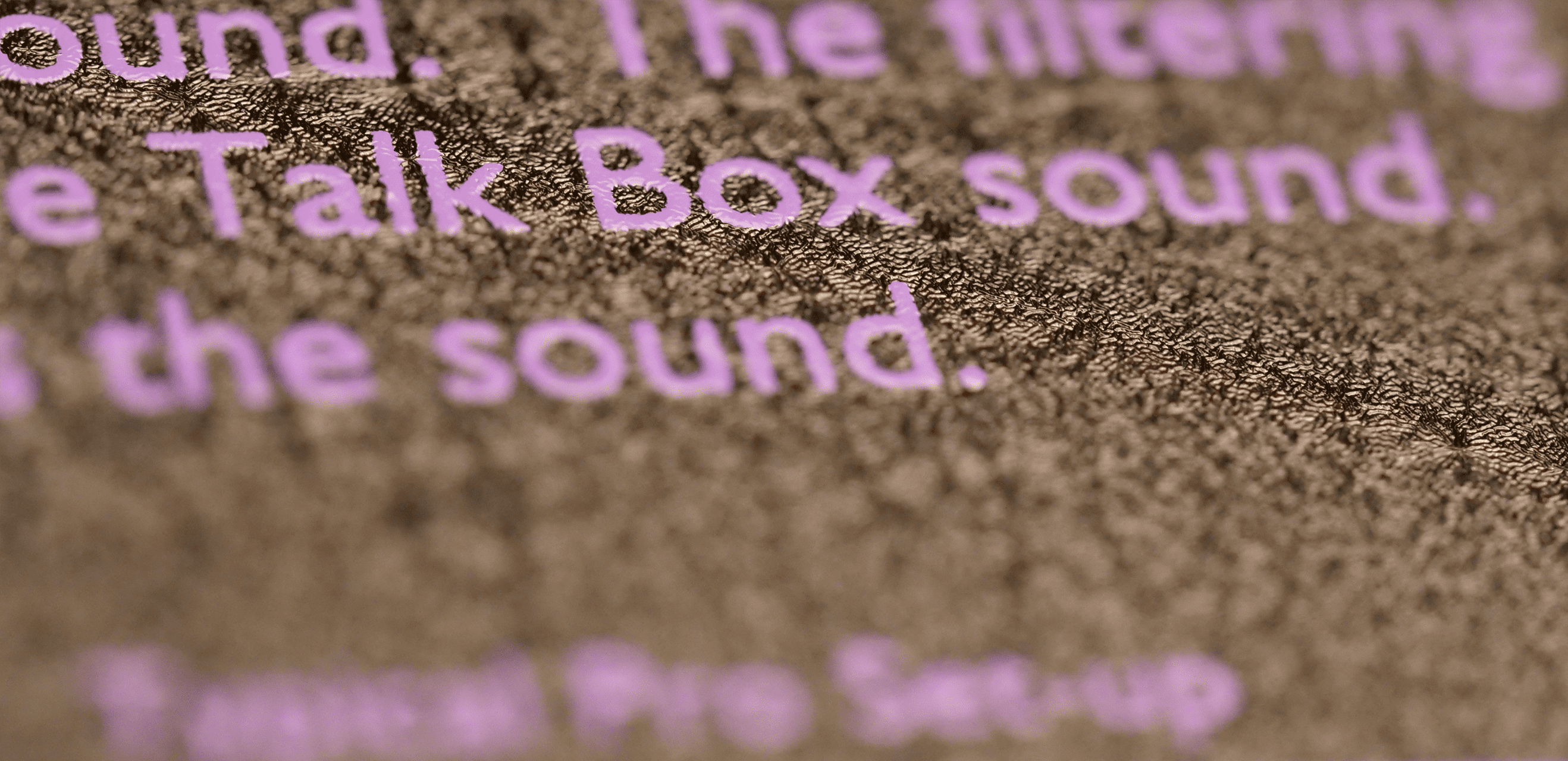Vintage Talk Box UDS - Soundpaint Deep Samples Talk Box